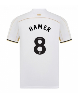 Billige Fotballdrakt Sheffield United Gustavo Hamer #8 Replika Bortedrakt 2025-26 Kortermet Billige Fotballdrakt Sheffield United Gustavo Hamer #8 Replika Bortedrakt 2025-26 Kortermet